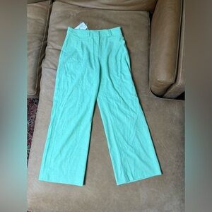 NORR Freya Pants Slacks Mint Green Women’s Size Medium NWT Flawed